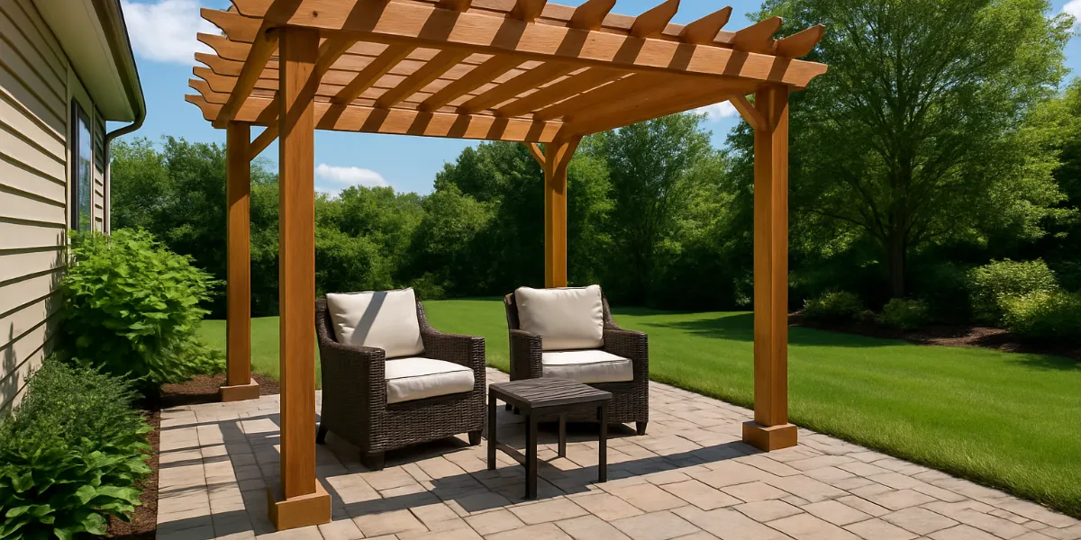 add shade to paver patios