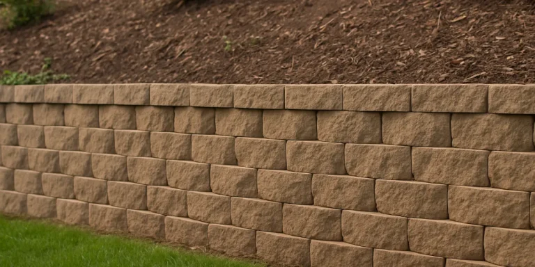 solving leaning retaining walls