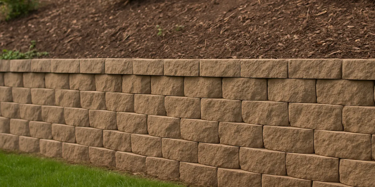 solving leaning retaining walls